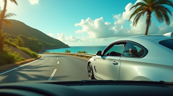 Location voiture guadeloupe : votre confort sur quatre roues